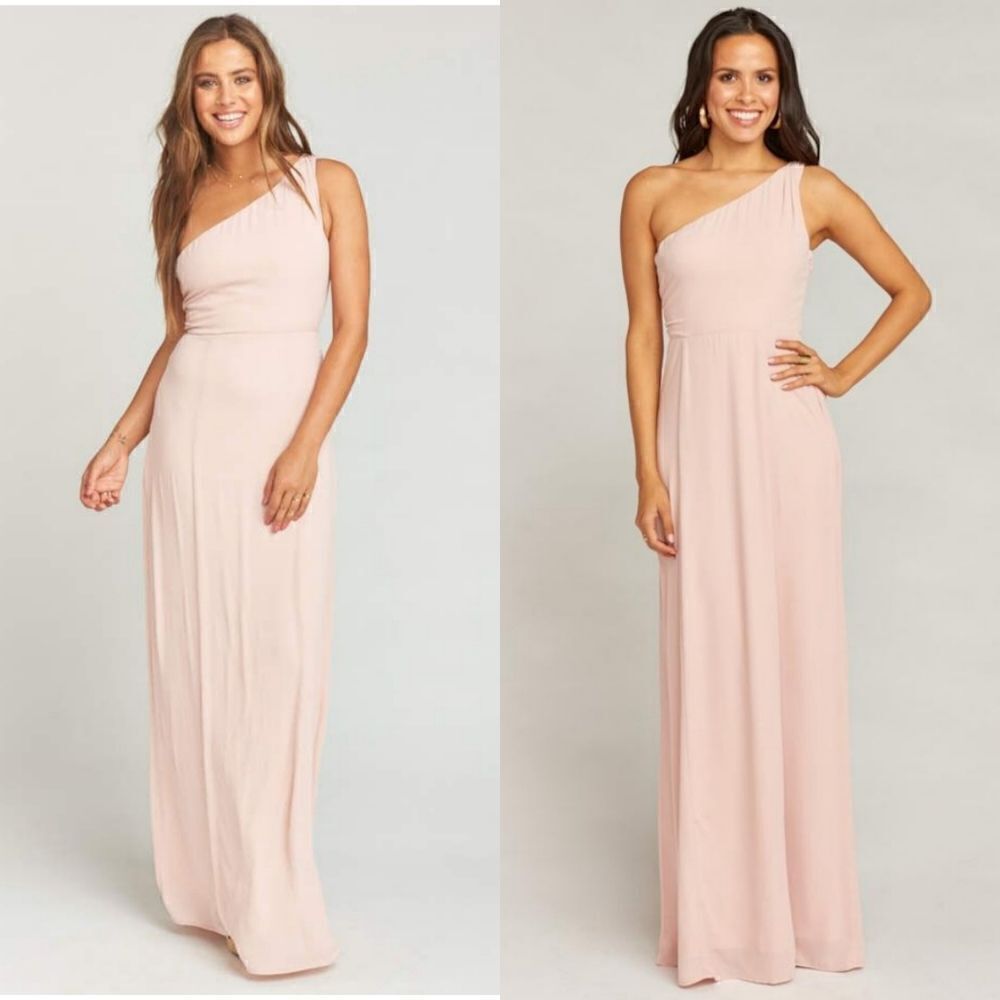 Show Me Your Mumu Eliza One Shoulder Maxi Dress